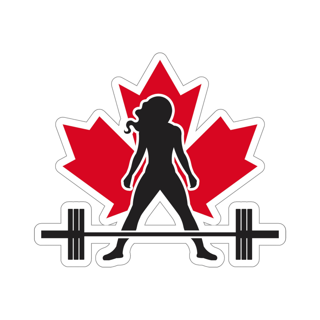 Kiss-Cut Stickers - Canada Logo Dark