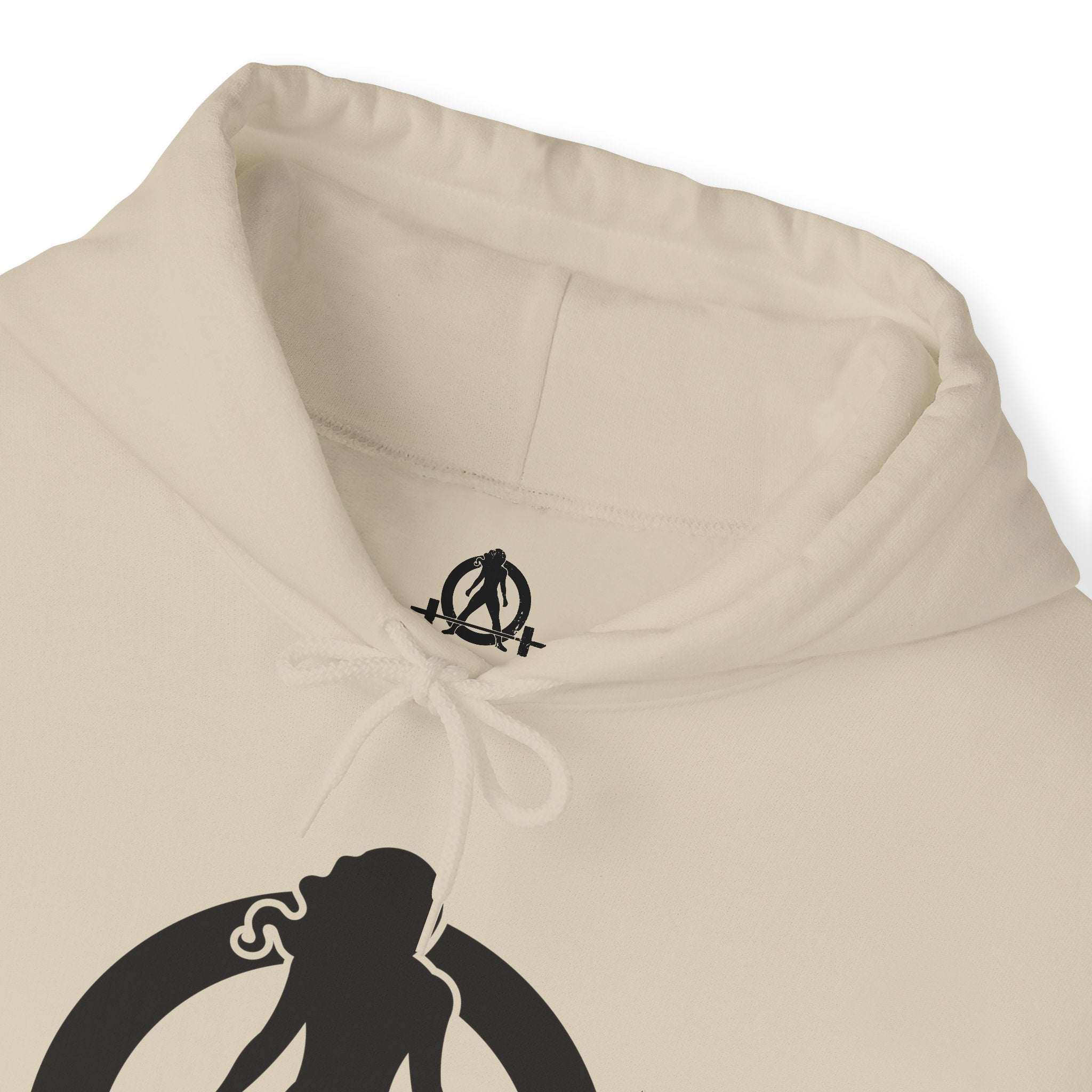 Iron Sharpens Iron - Unisex Heavy Blend Hooded Sweatshirt - Black Print on Front & Back