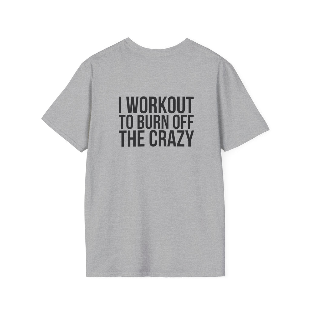Dare To Be Different - Deadlift - Unisex Softstyle T-Shirt - White Logo Front