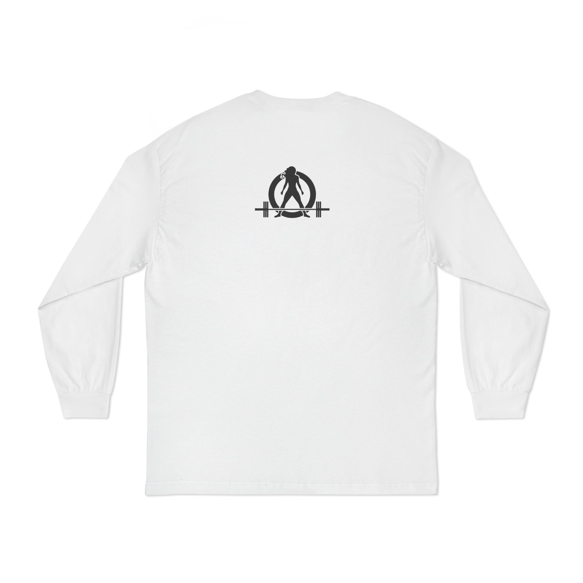 Strong Not Skinny  - Unisex Long Sleeve T-Shirt - Black Logo