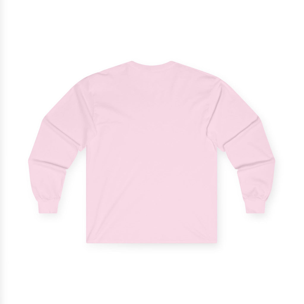 Lift Heavy Run Fast - Ultra Cotton Long Sleeve Tee - Black Logo Front