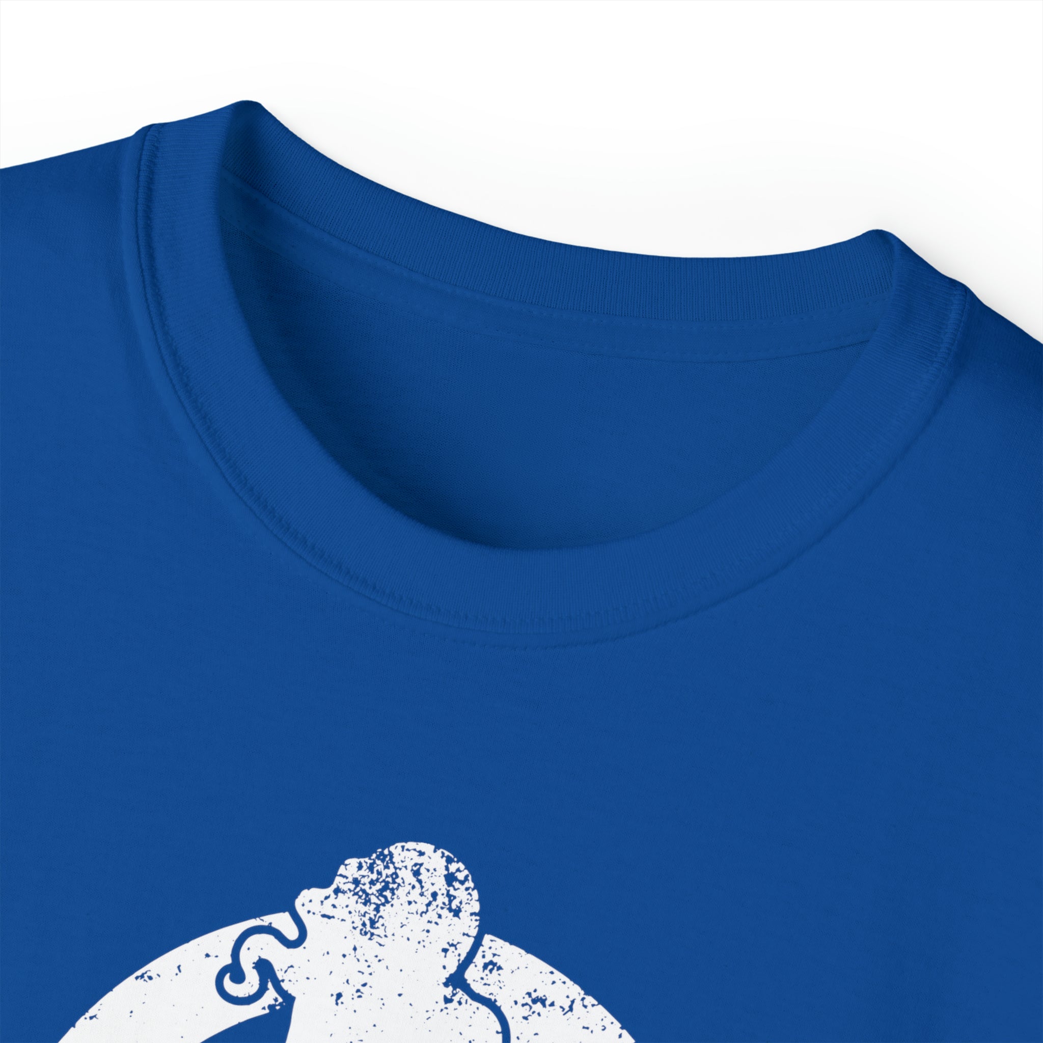 Strong Is Beautiful - Unisex Ultra Cotton Tee - Distressed White Logo - (BEST SELLER)
