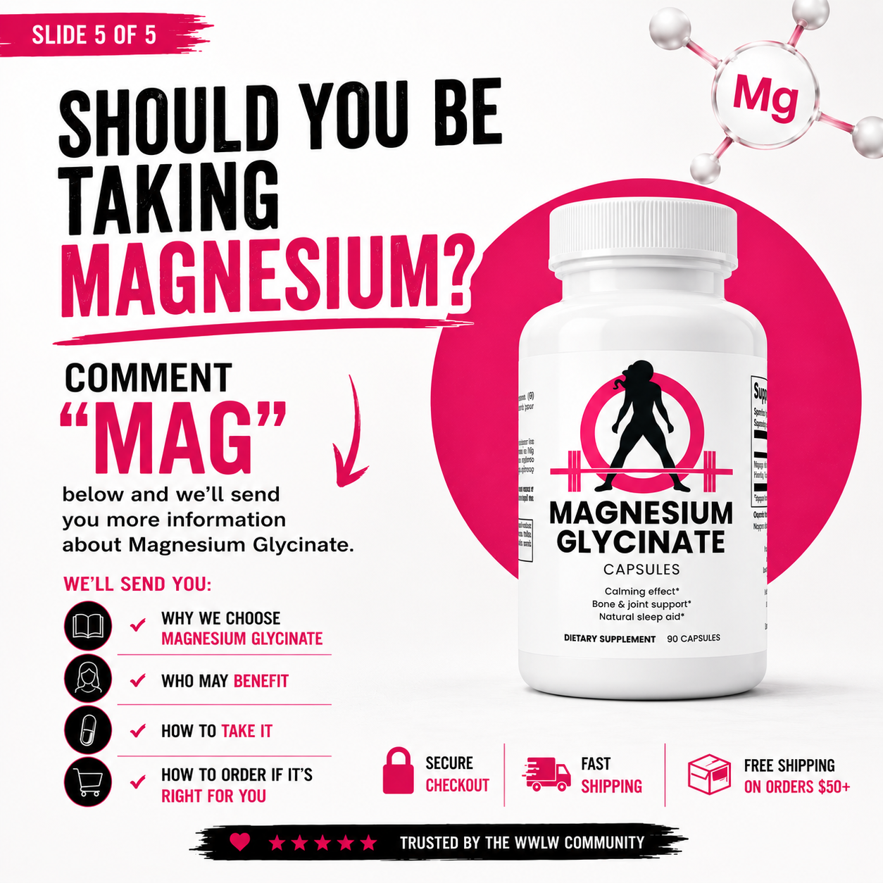 Order WWLW Magnesium Glycinate