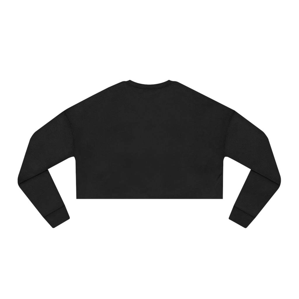 Women's Cropped Sweatshirt - White Original Logo