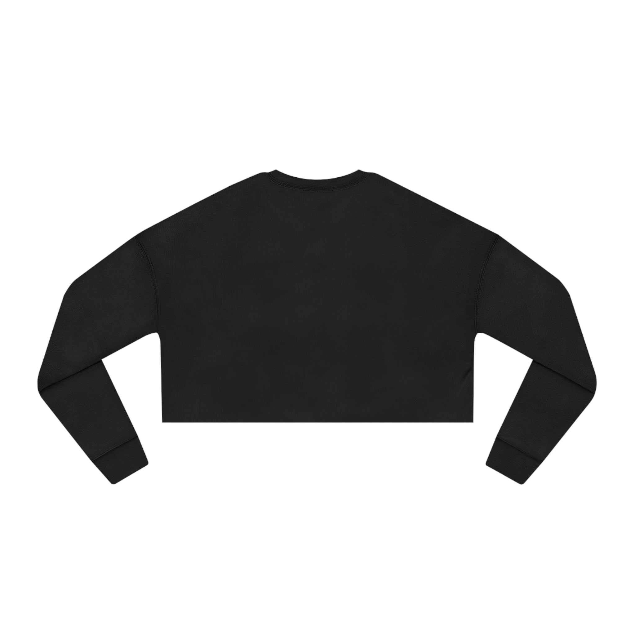 Women's Cropped Sweatshirt - White Original Logo