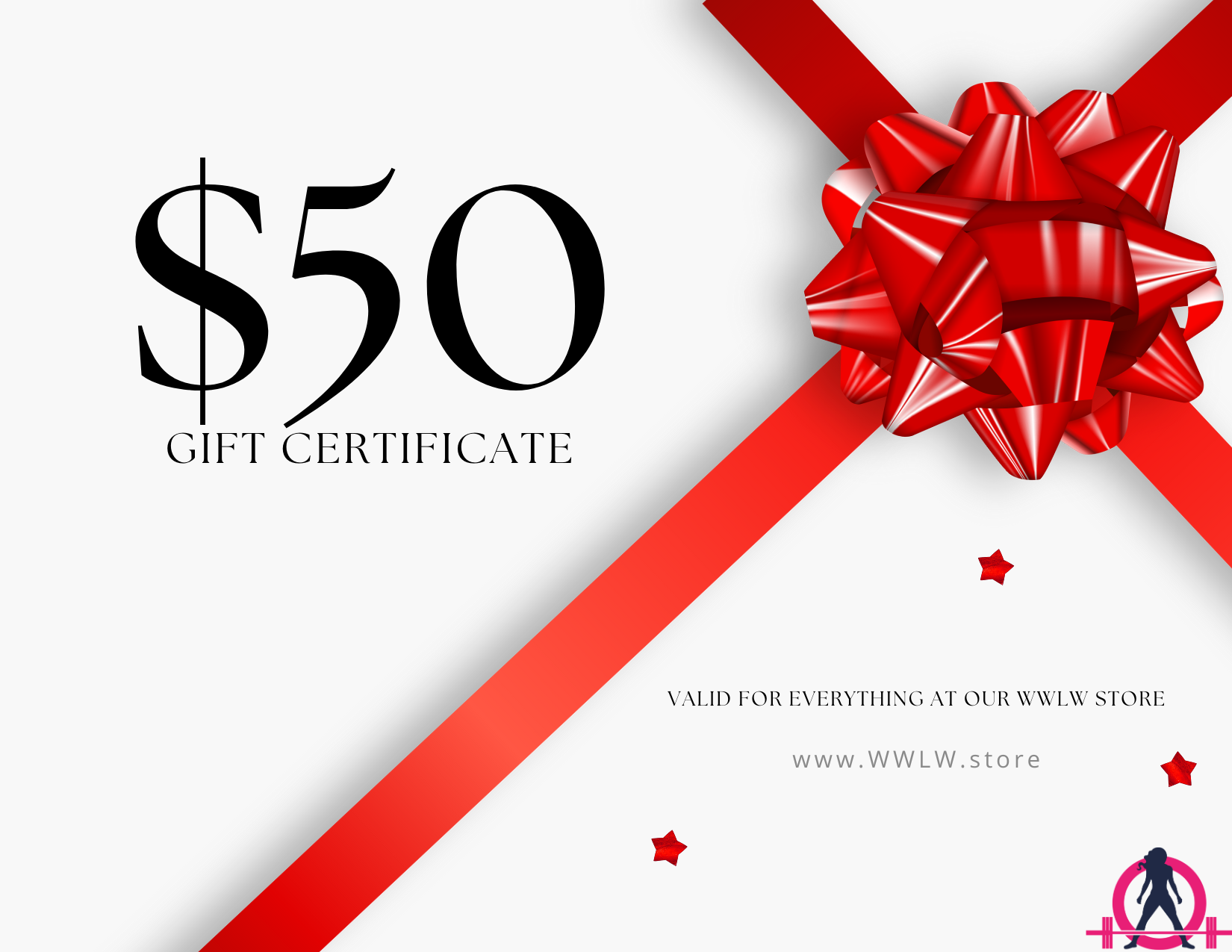 Women Who Lift Weights - Gift Card