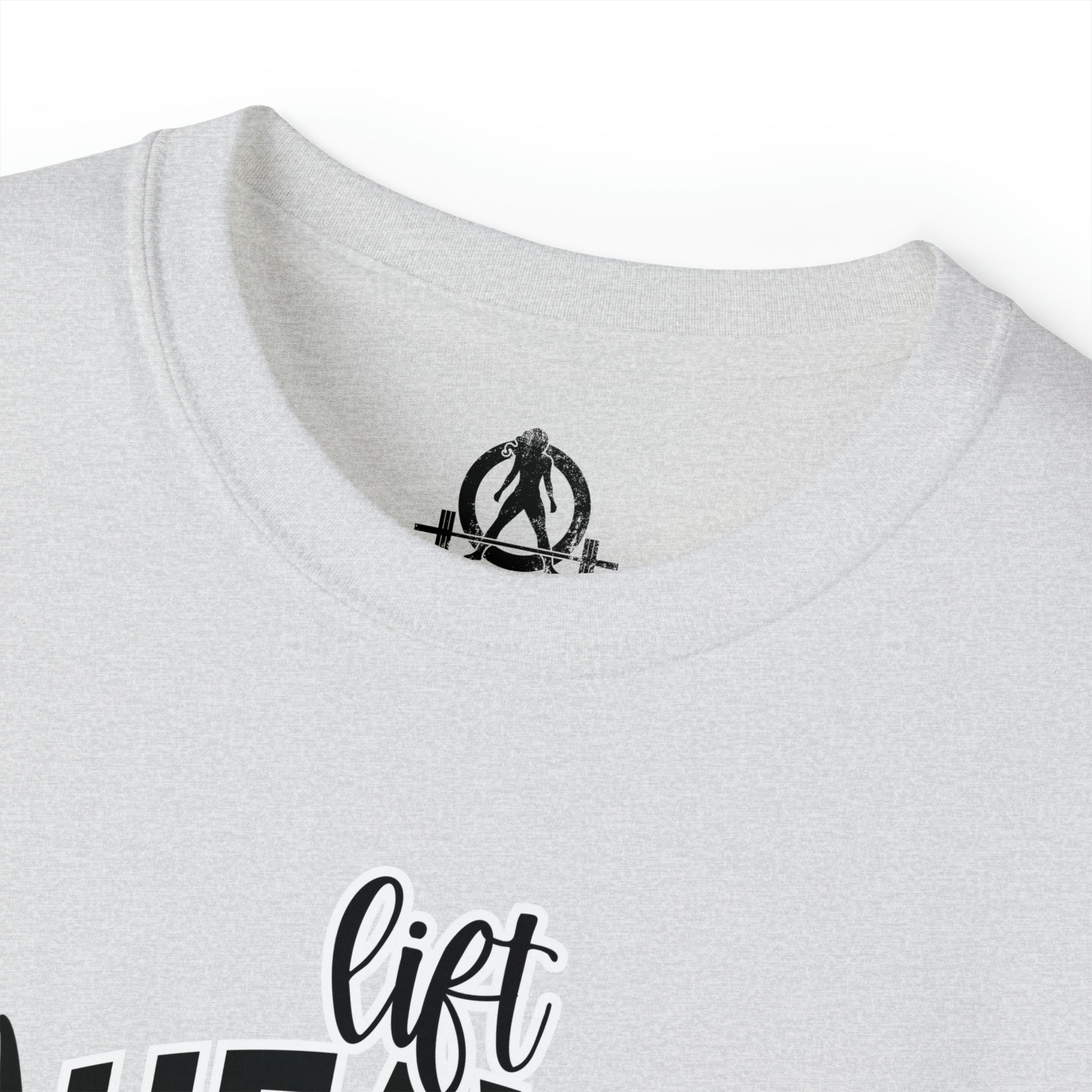 Lift Heavy Swing Fast - Unisex Ultra Cotton Tee - Black Logo