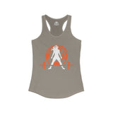 Halloween Graveyard - Women's Ideal Racerback Tank - Plain Back