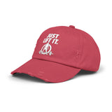 Just Lift It - Unisex Distressed Cap