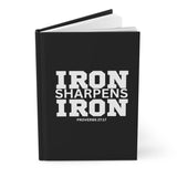 Iron Sharpens Iron - Hardcover Journal Matte - Full Front