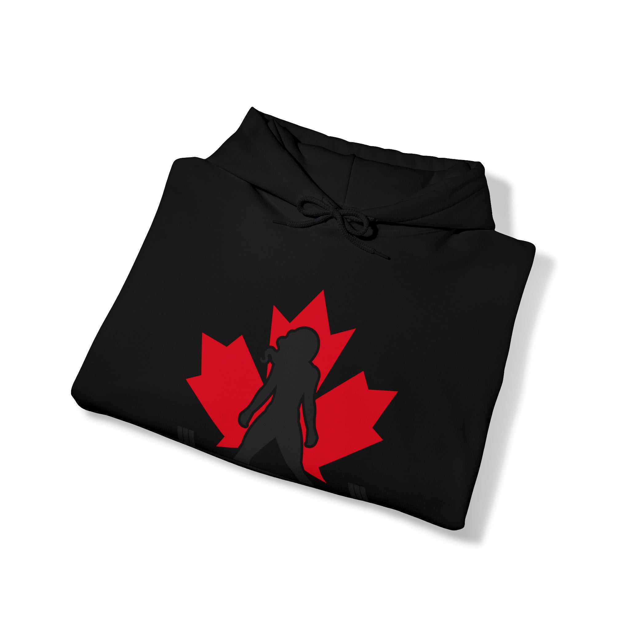 Canada Logo - Unisex Heavy Blend Hooded Sweatshirt - Canada Logo Light - Plain Back