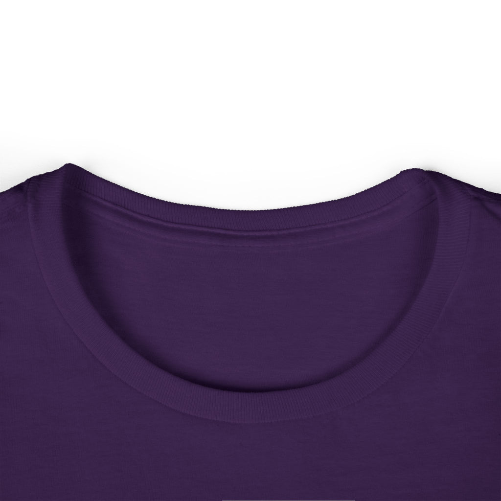 Lift Heavy Swing Fast - Women's Softstyle Tee - Black Logo