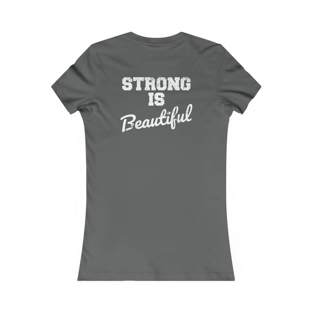 Strong Is Beautiful - Women's Favorite Tee - Color Classic Logo