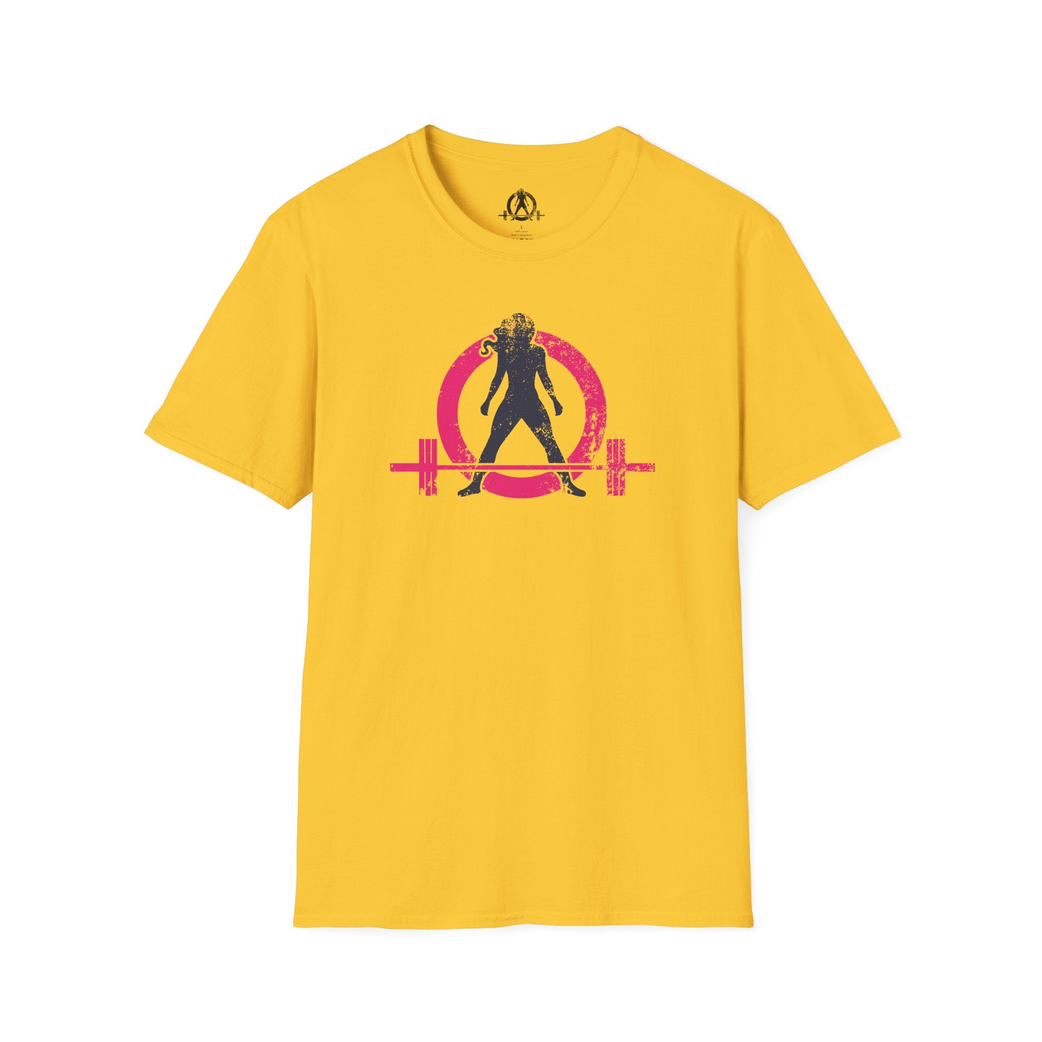 WWLW Distressed Logo Inverted - Unisex Softstyle T-Shirt - Plain Back (BEST SELLER)