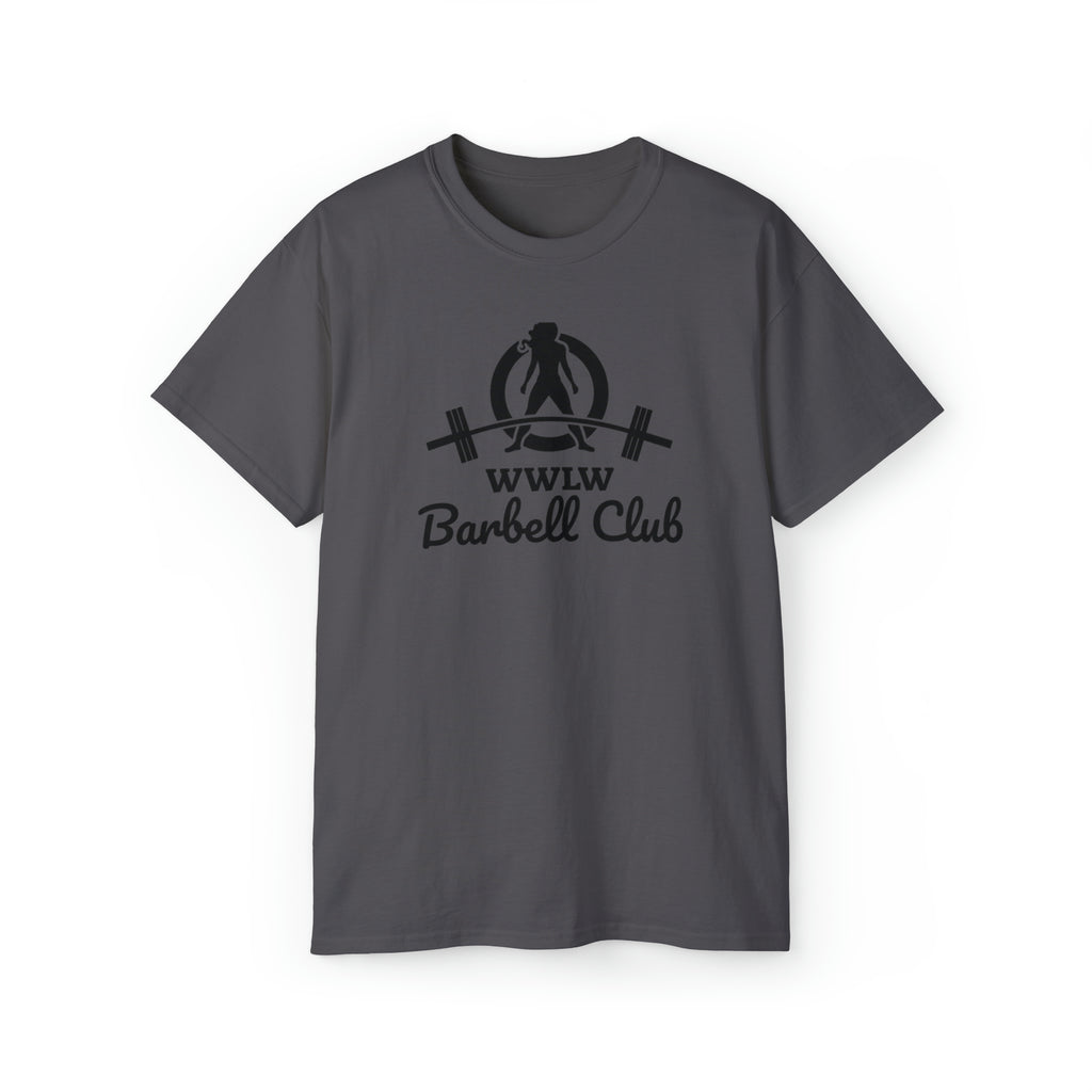 Barbell Club - Unisex Ultra Cotton Tee - Black Logo