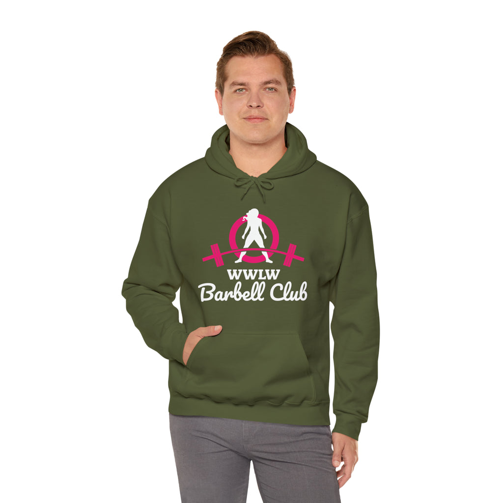 Barbell Club Classic Logo - Unisex Heavy Blend Hooded Sweatshirt