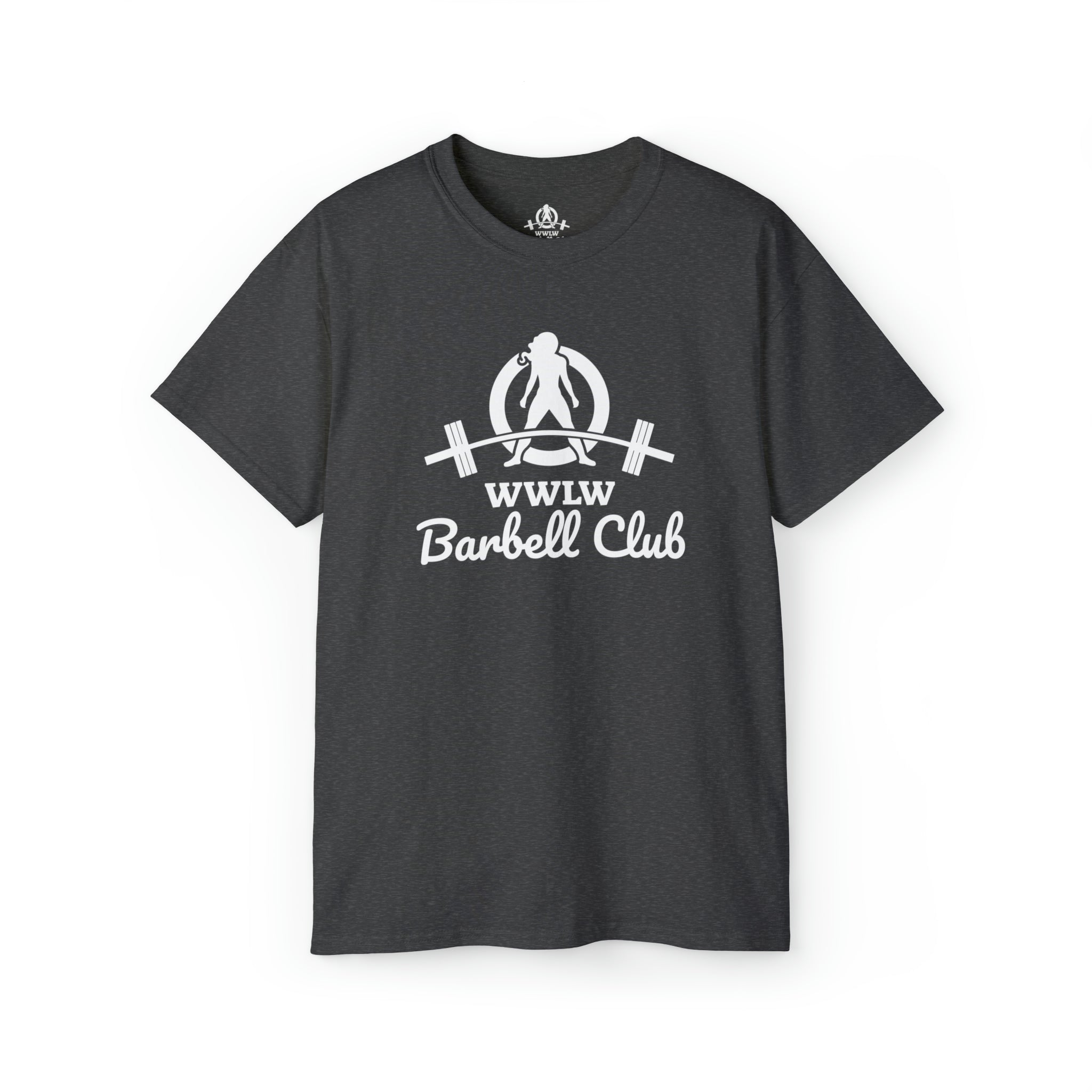 Barbell Club - Unisex Ultra Cotton Tee - White Logo