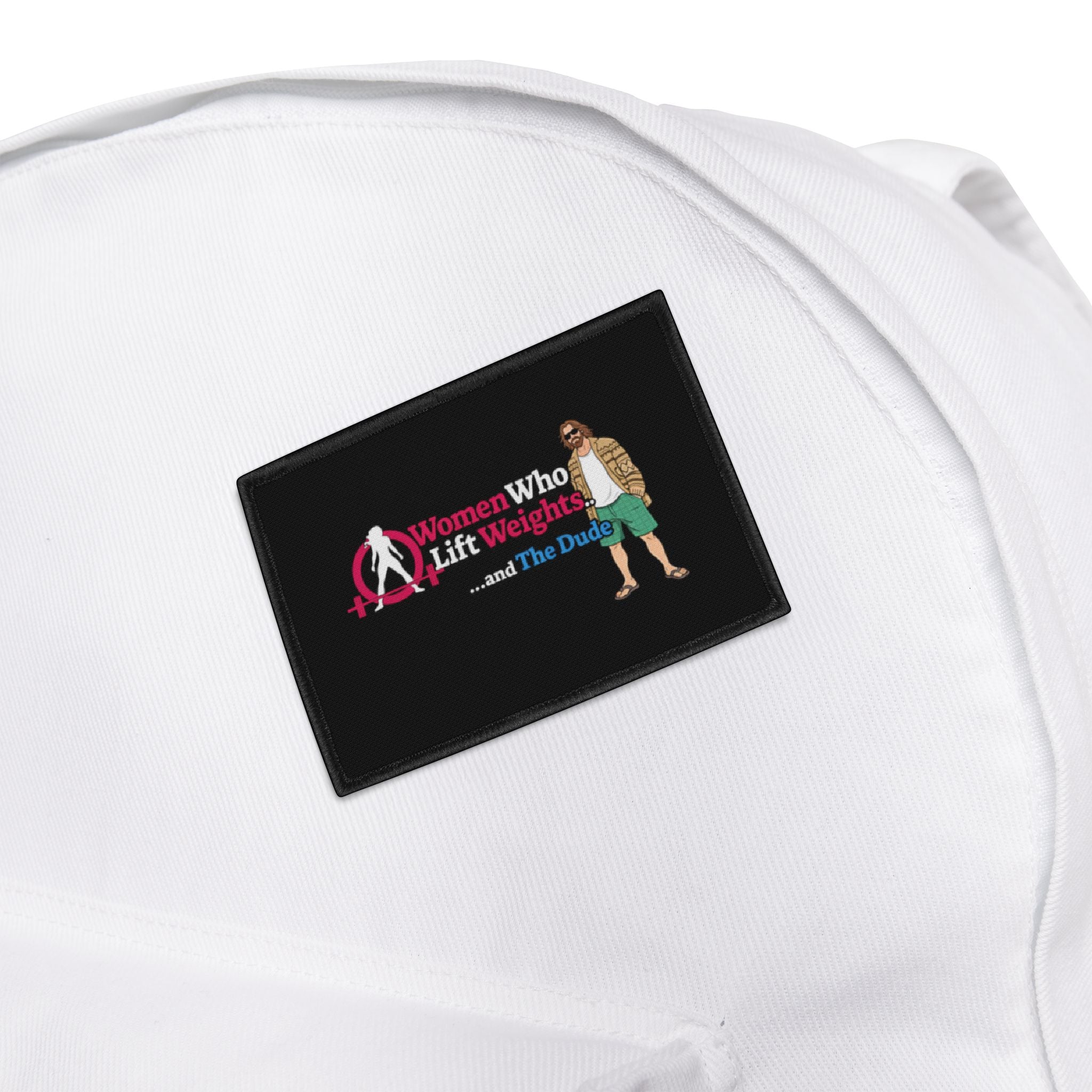 WWLW and The Dude  😎 - Iron On Patch