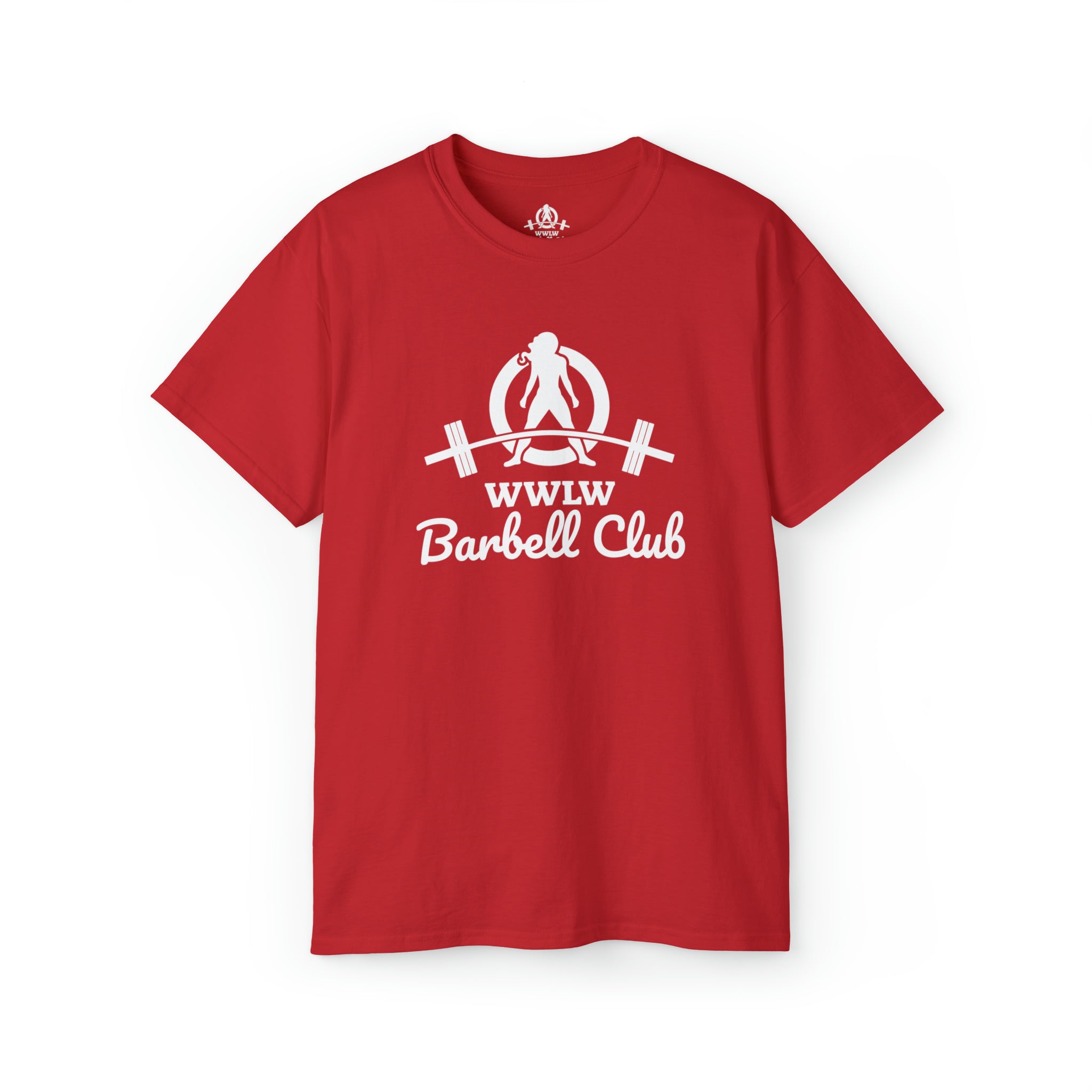 Barbell Club - Unisex Ultra Cotton Tee - White Logo