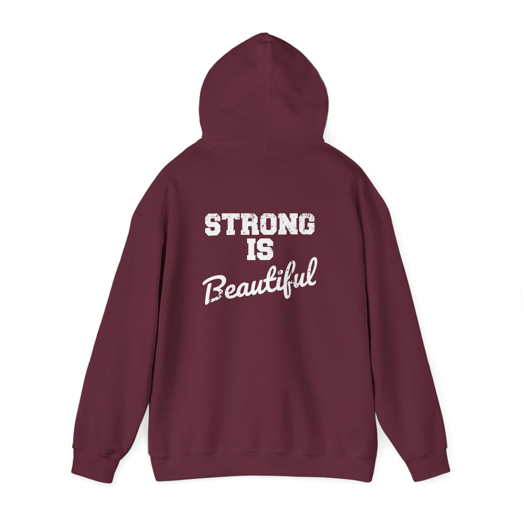 Strong Is Beautiful - Unisex Heavy Blend Hooded Sweatshirt - Classic Logo  (BEST SELLER)