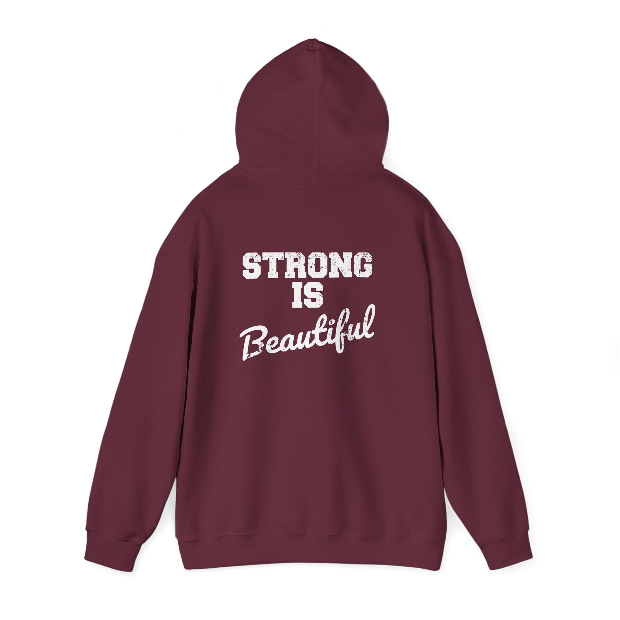 Strong Is Beautiful - Unisex Heavy Blend Hooded Sweatshirt - Classic Logo  (BEST SELLER)