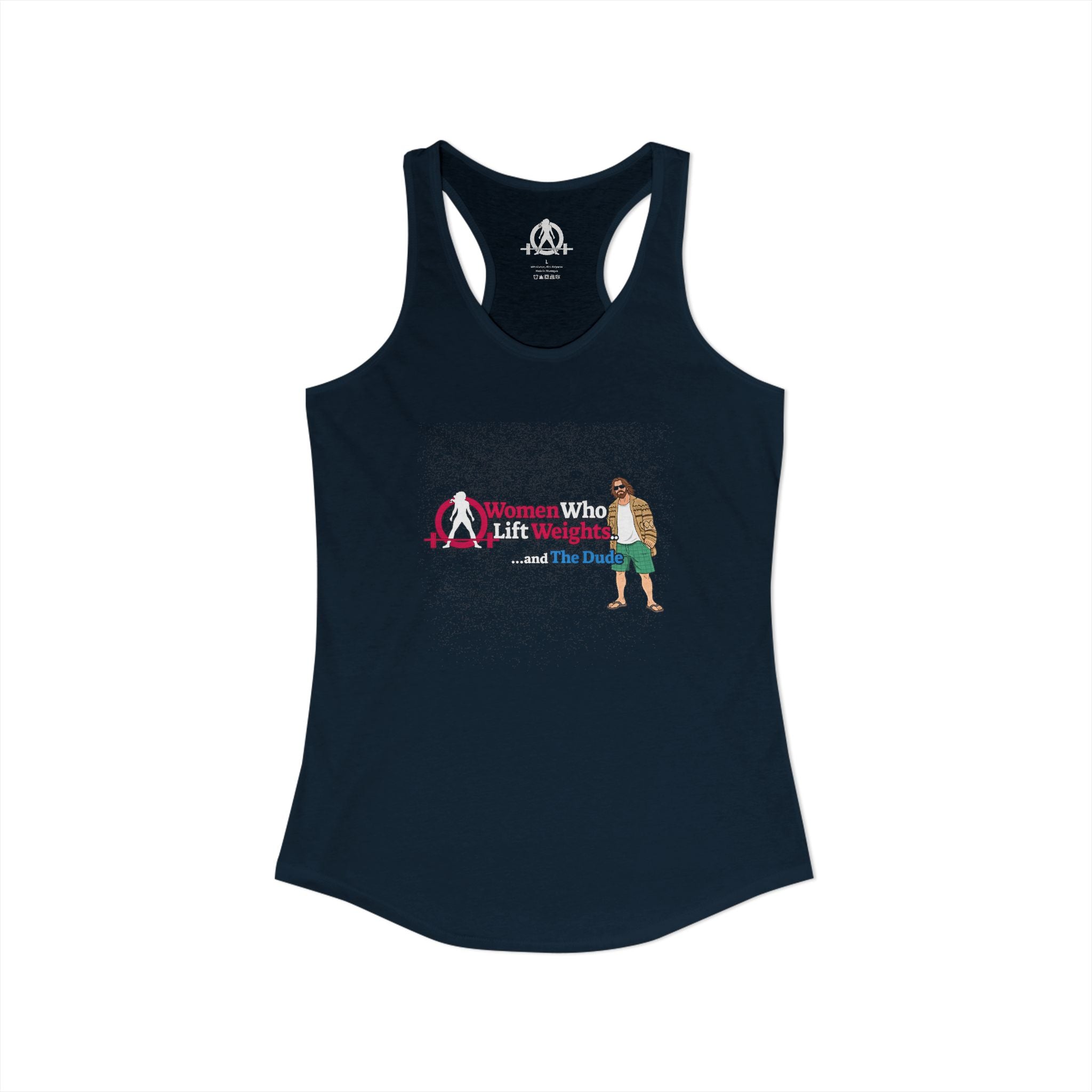 WWLW & The Dude Collection - Women's Ideal Racerback Tank