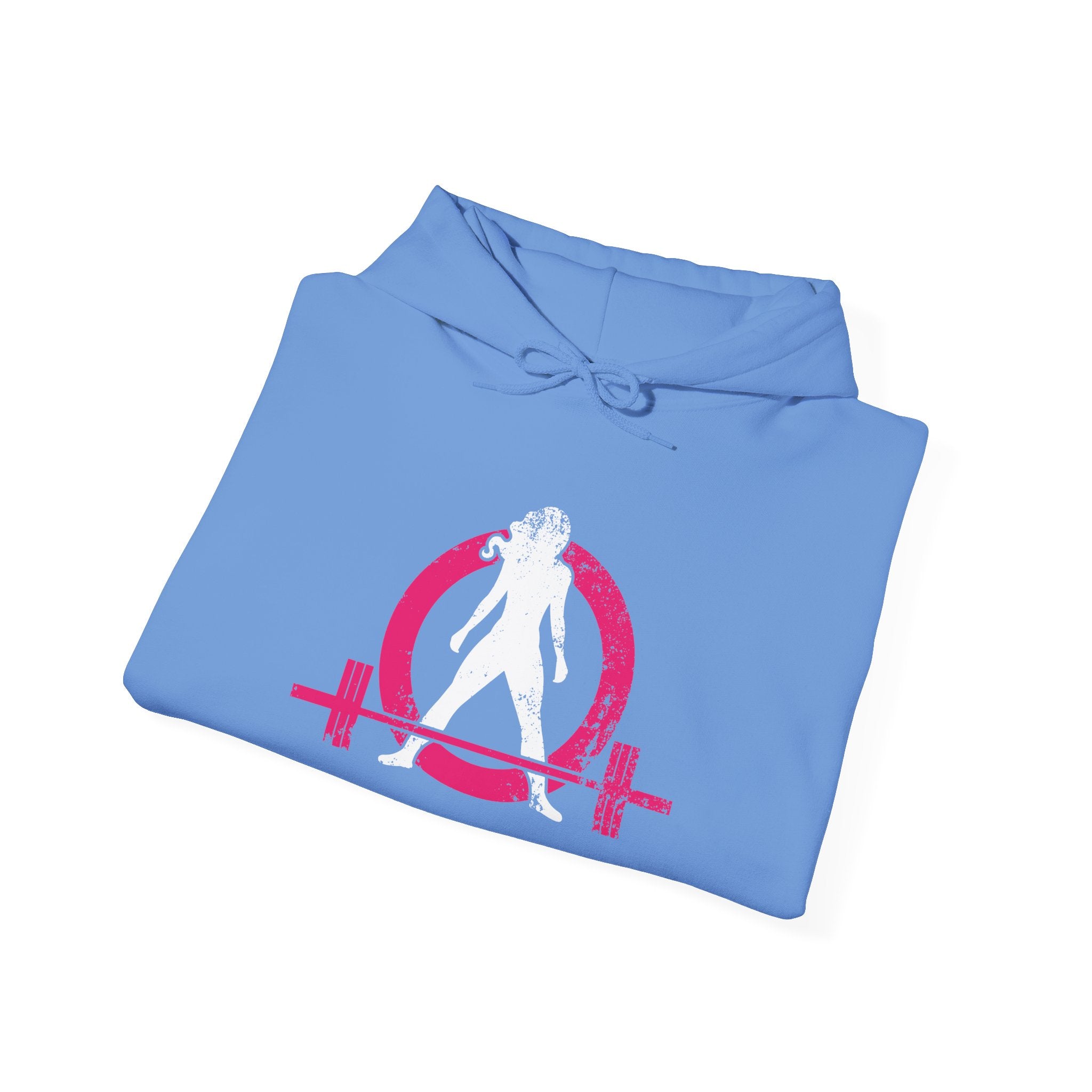 WWLW Hoodie – Unisex Heavy Blend™ Hooded Sweatshirt (Color Distressed Logo, Plain Back) 🎨💪