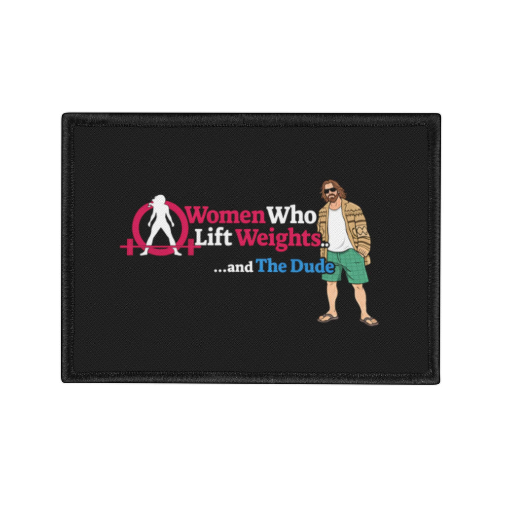 WWLW and The Dude  😎 - Iron On Patch