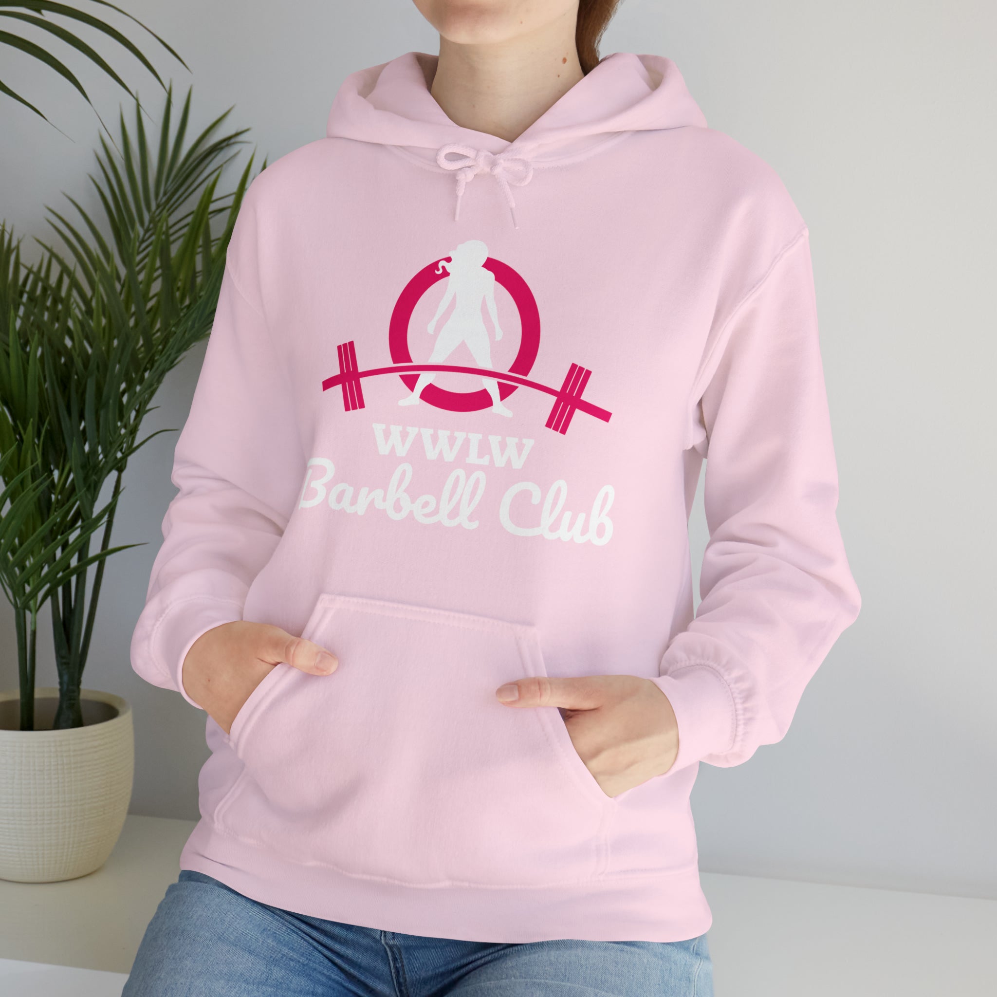 Barbell Club Classic Logo - Unisex Heavy Blend Hooded Sweatshirt
