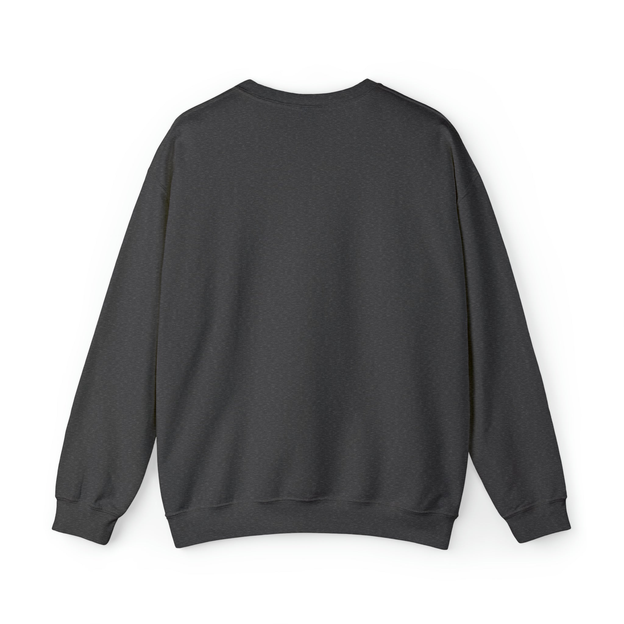 Unisex Heavy Blend™ Crewneck Sweatshirt - Distressed Logo - Plain Back