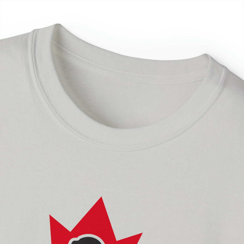 Unisex Ultra Cotton Tee - Canada Logo Light - Plain Back