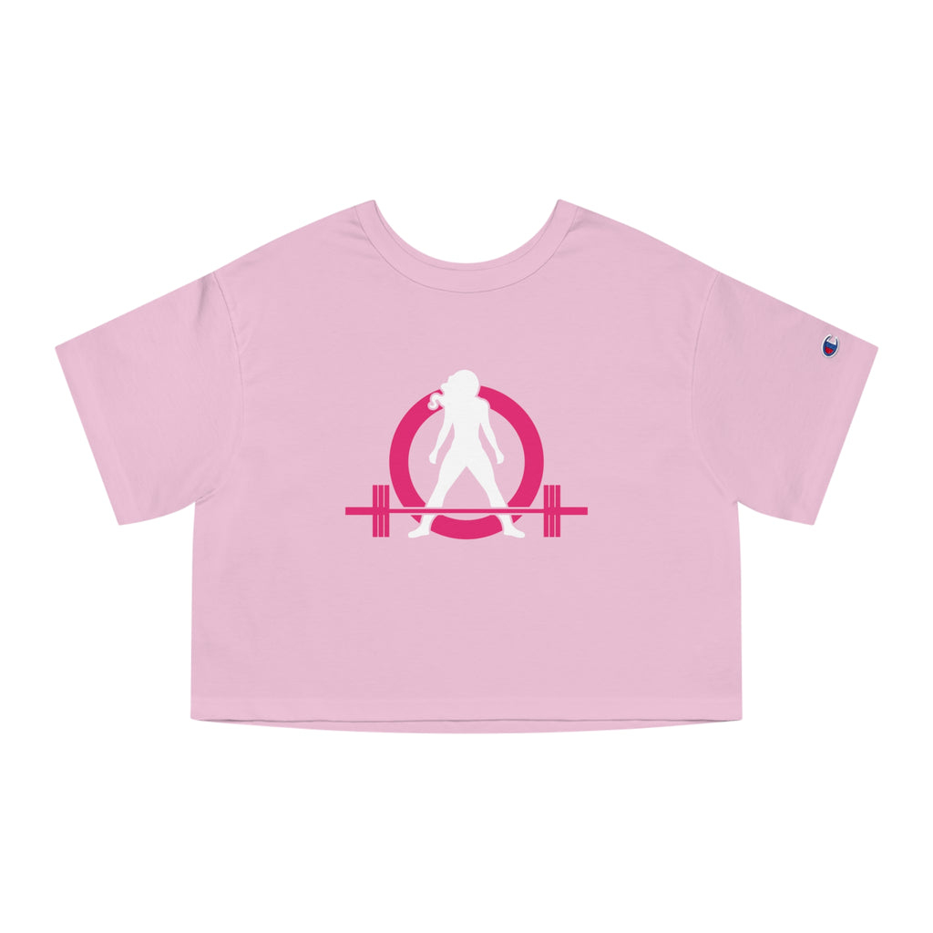 Champion Women's Heritage Cropped T-Shirt - Classic Color Logo