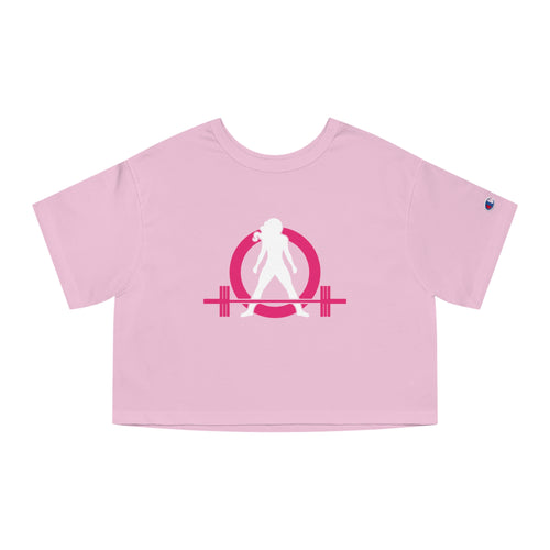 Champion Women's Heritage Cropped T-Shirt - Classic Color Logo