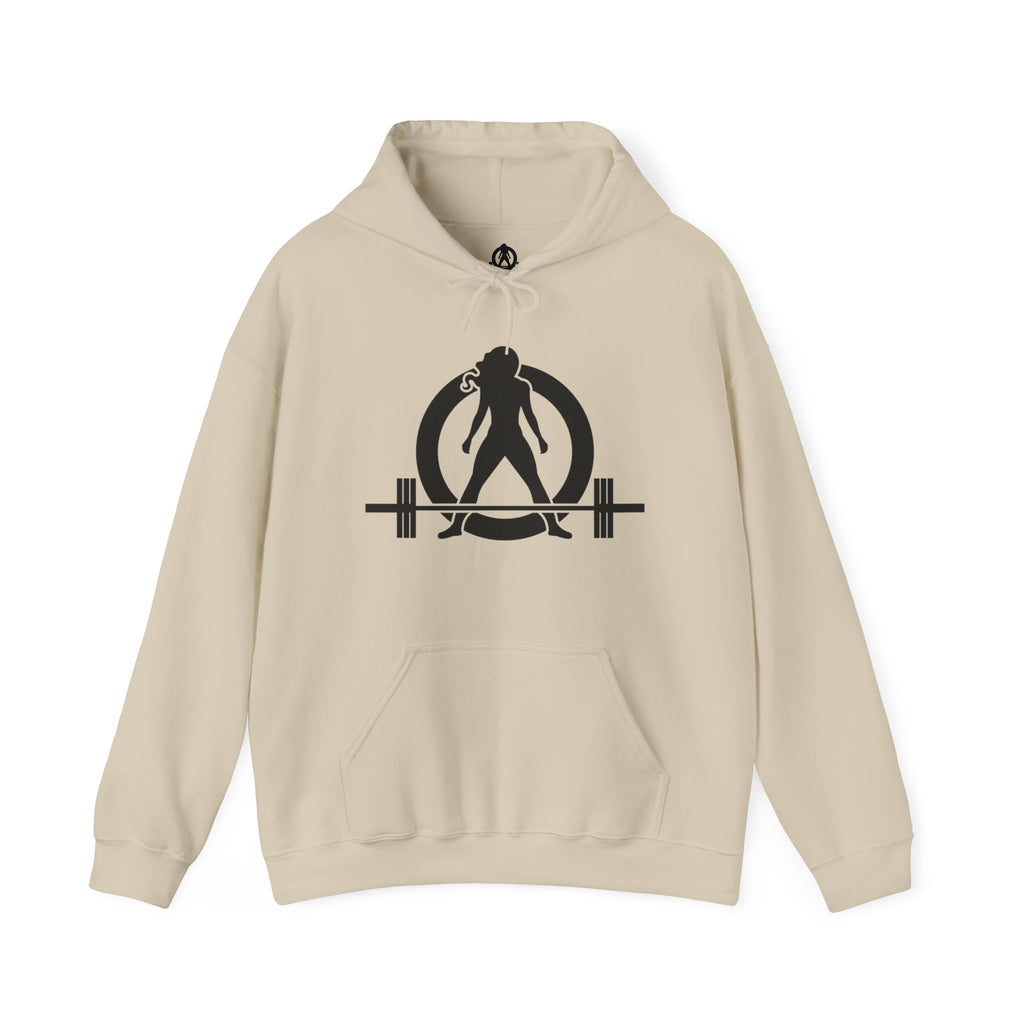 45 + 45 = 135 - Unisex Heavy Blend Hooded Sweatshirt  - Front & Back Print Black