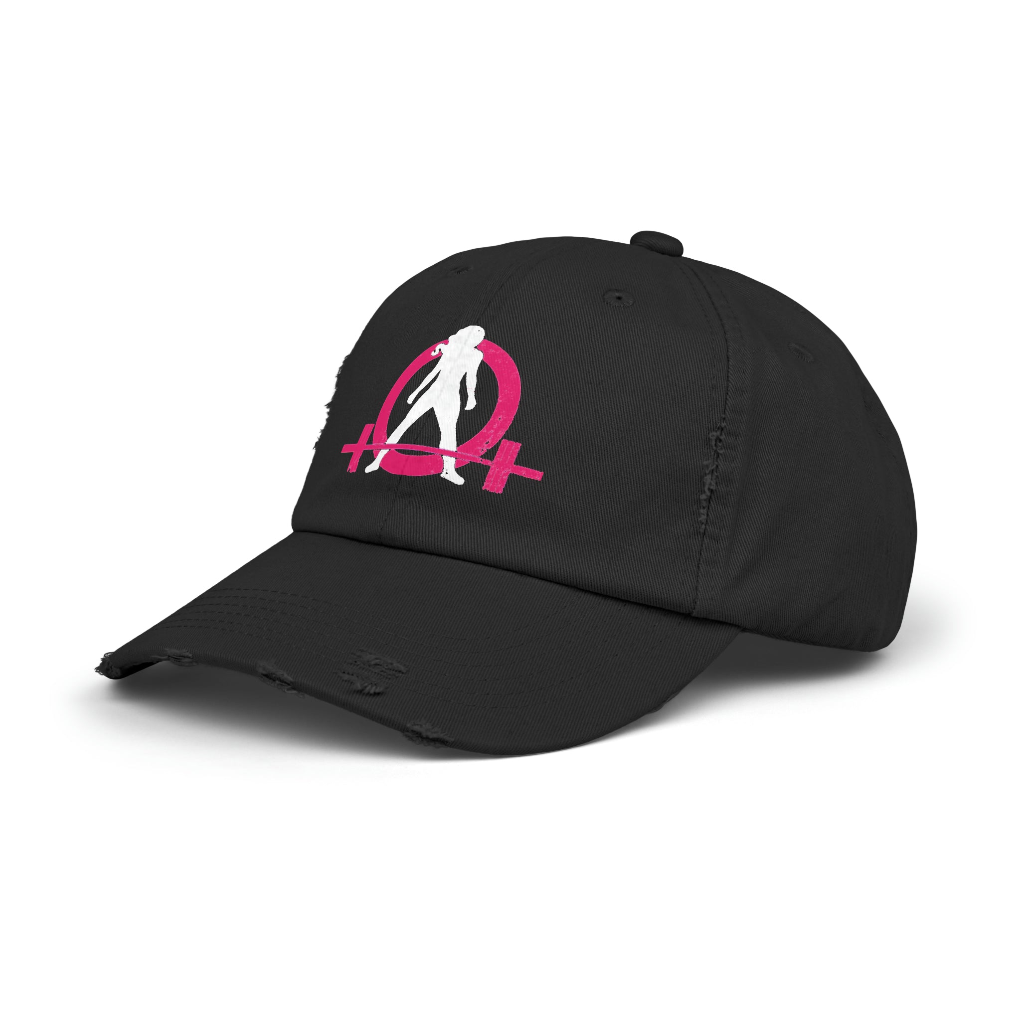 Unisex Distressed Cap - Classic Color Distressed Logo