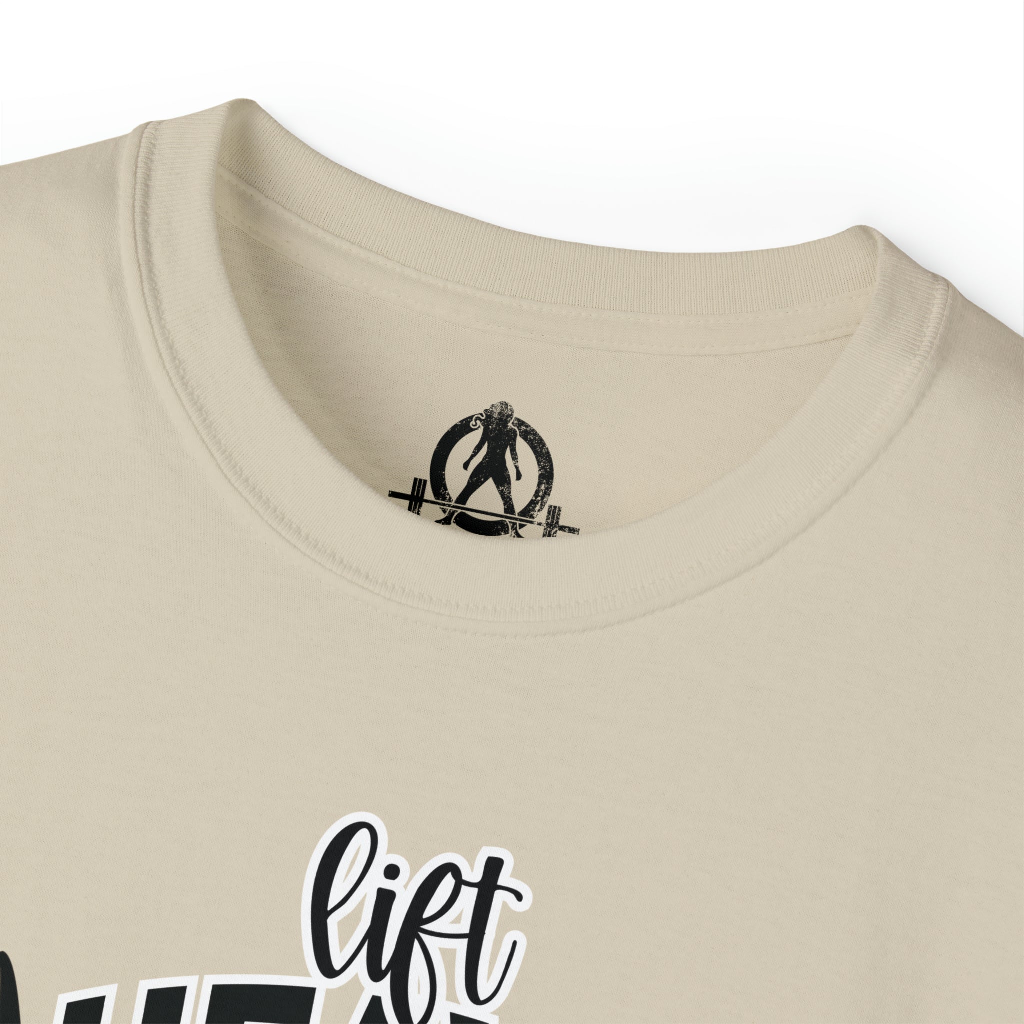 Lift Heavy Swing Fast - Unisex Ultra Cotton Tee - Black Logo