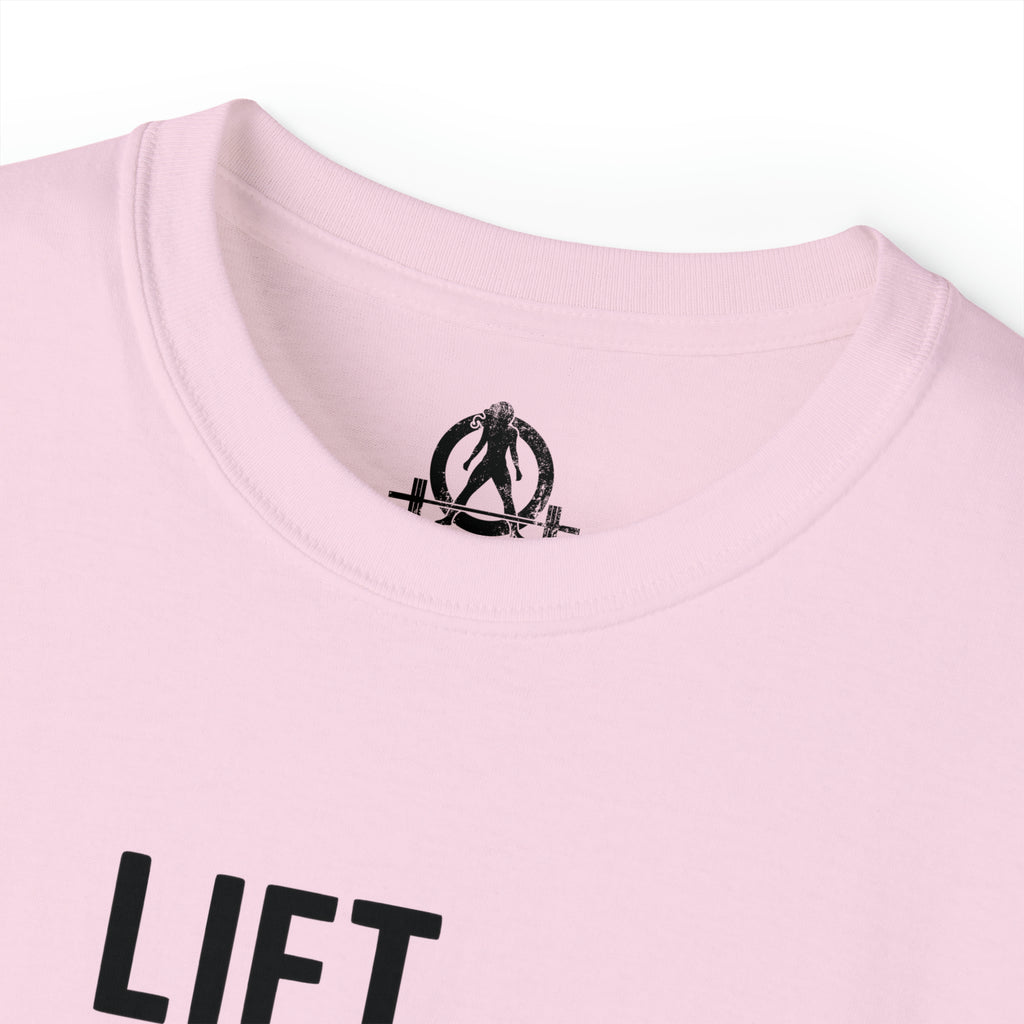 Lift Heavy Pet Cats - Unisex Ultra Cotton Tee - Black Logo