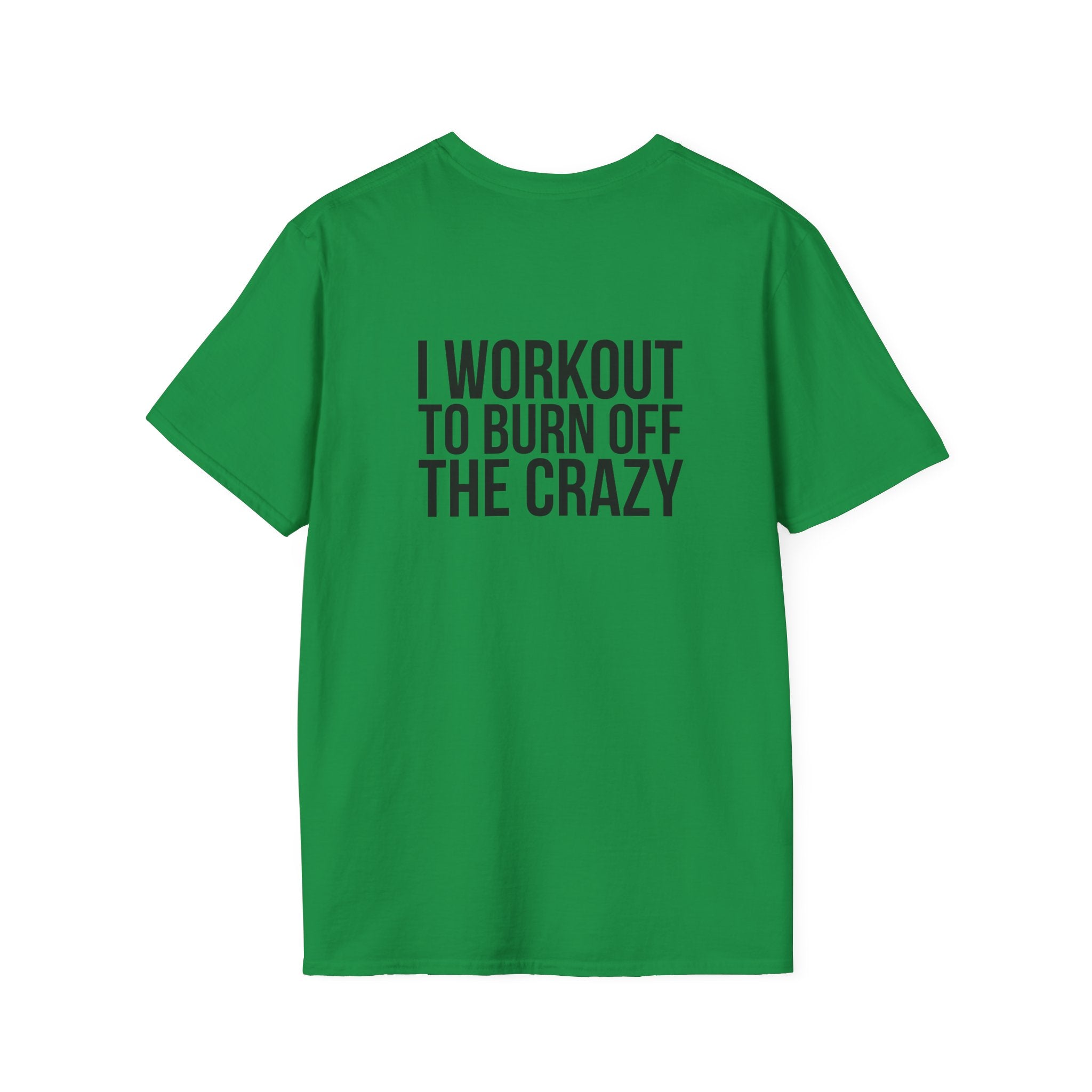 Dare To Be Different - Deadlift - Unisex Softstyle T-Shirt - White Logo Front