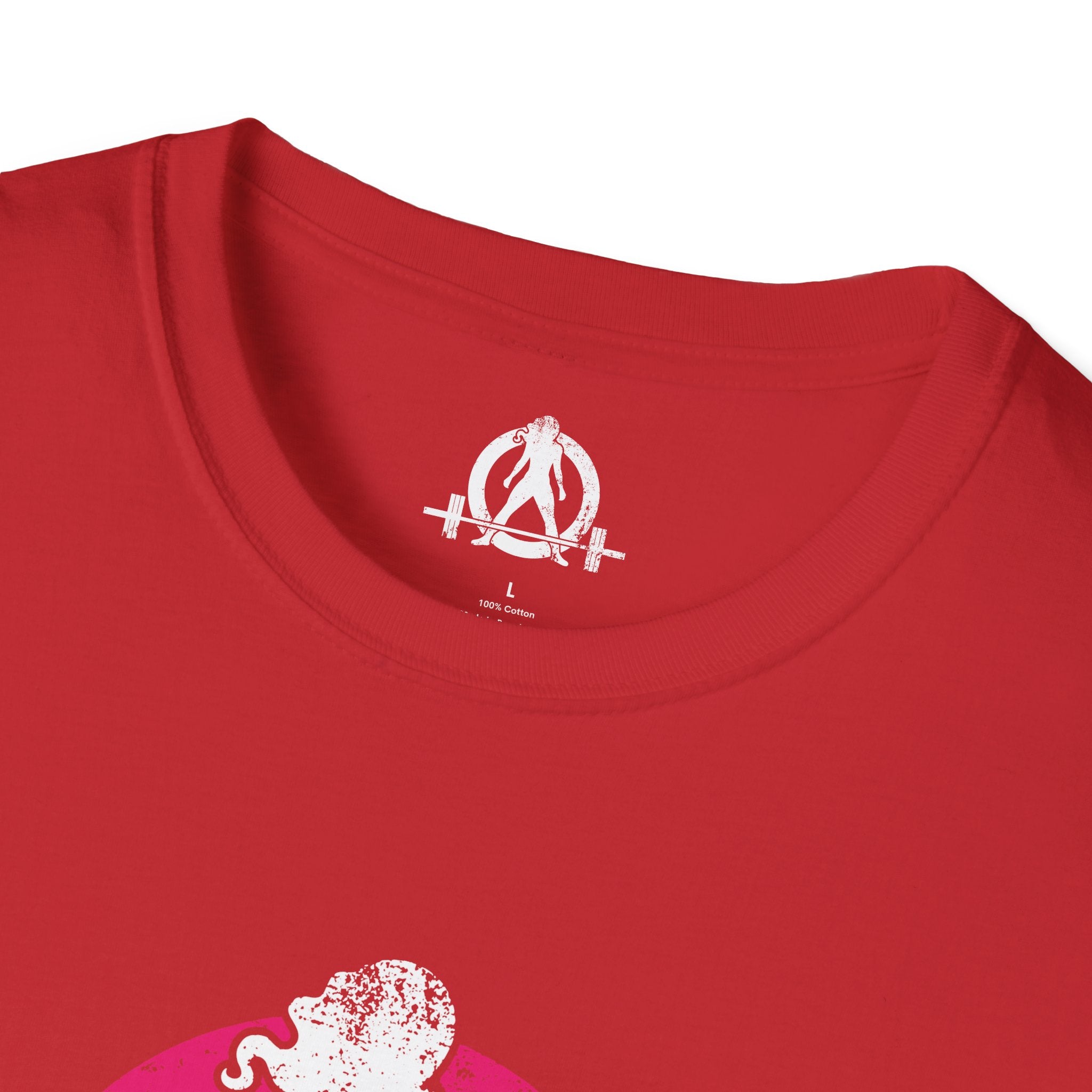 The Bar Is Loaded - Unisex Softstyle T-Shirt - Color Distressed Logo