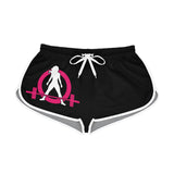 Women's Relaxed Shorts (AOP) - Classic Dark Logo