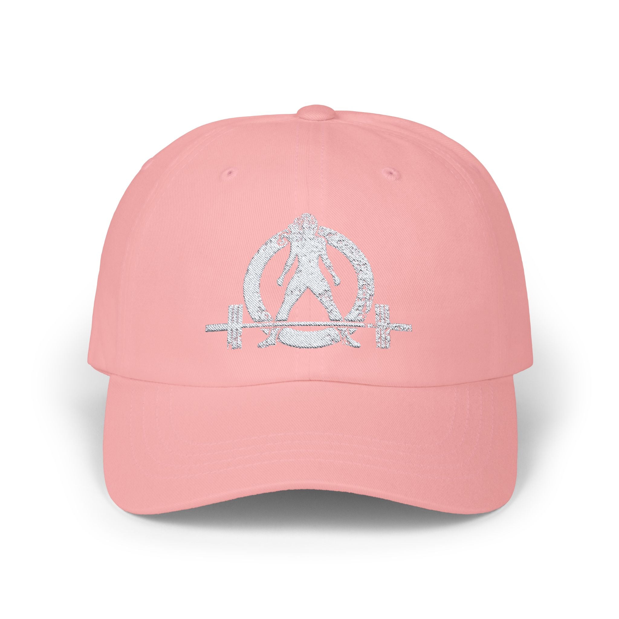 Classic Dad Cap - White Distressed Logo