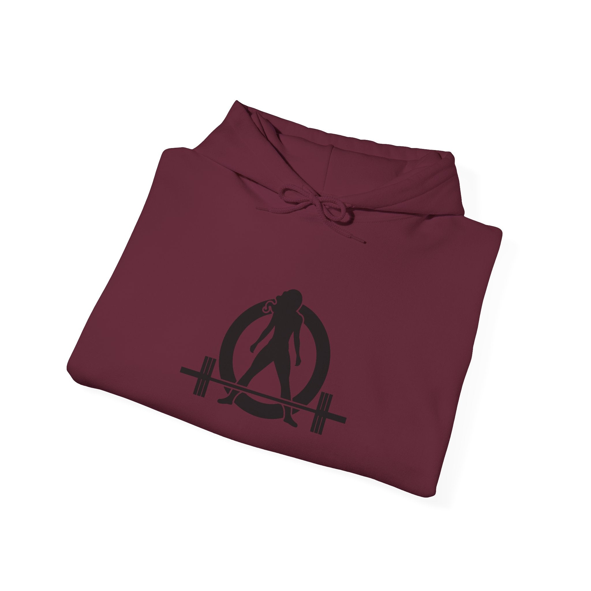 45 + 45 = 135 - Unisex Heavy Blend Hooded Sweatshirt  - Black Logo