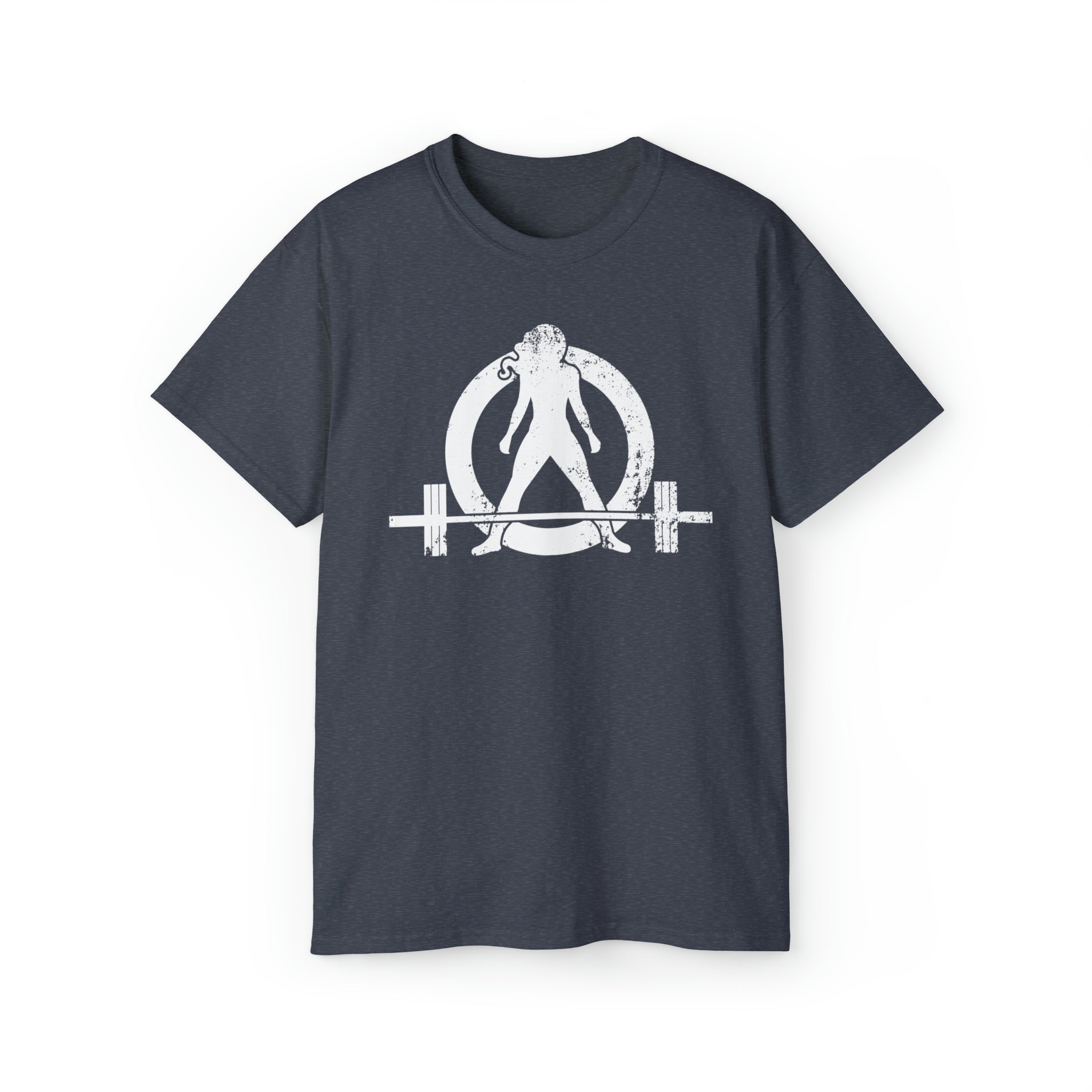 Strong Is Beautiful - Unisex Ultra Cotton Tee - Distressed White Logo - (BEST SELLER)