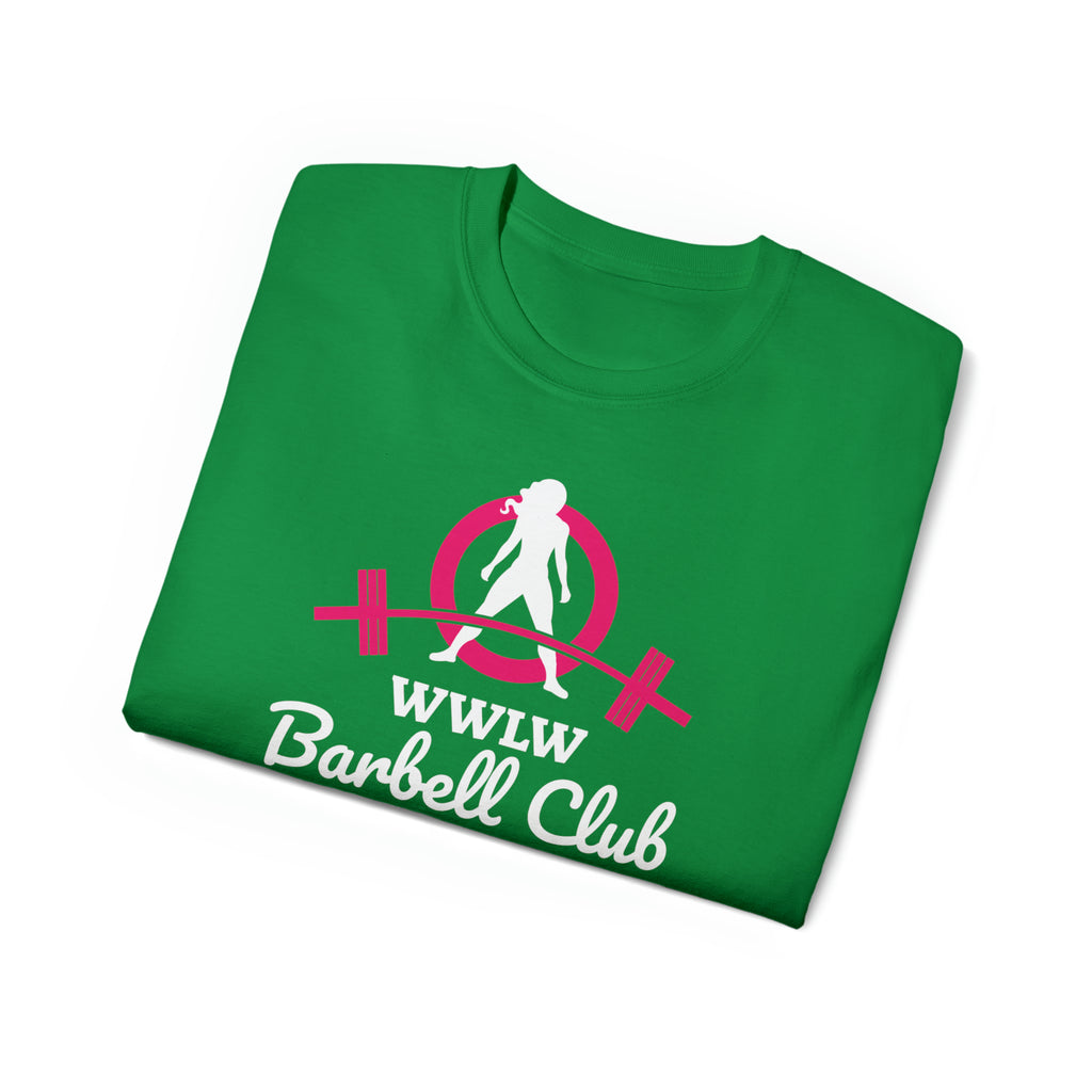 Barbell Club - Unisex Ultra Cotton Tee - Colored Logo Dark
