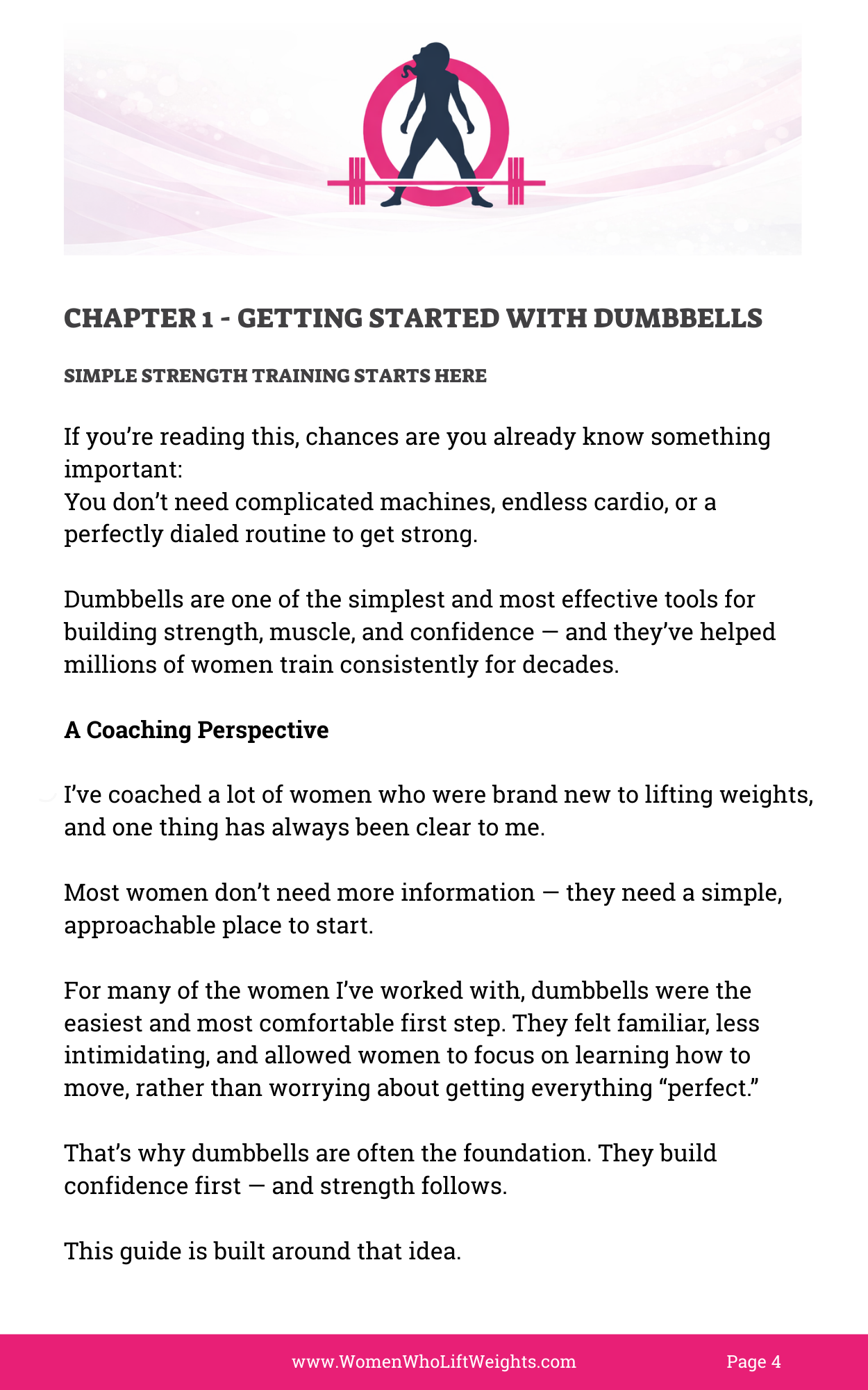 Dumbbell Training Guide — Digital Mini-Guide