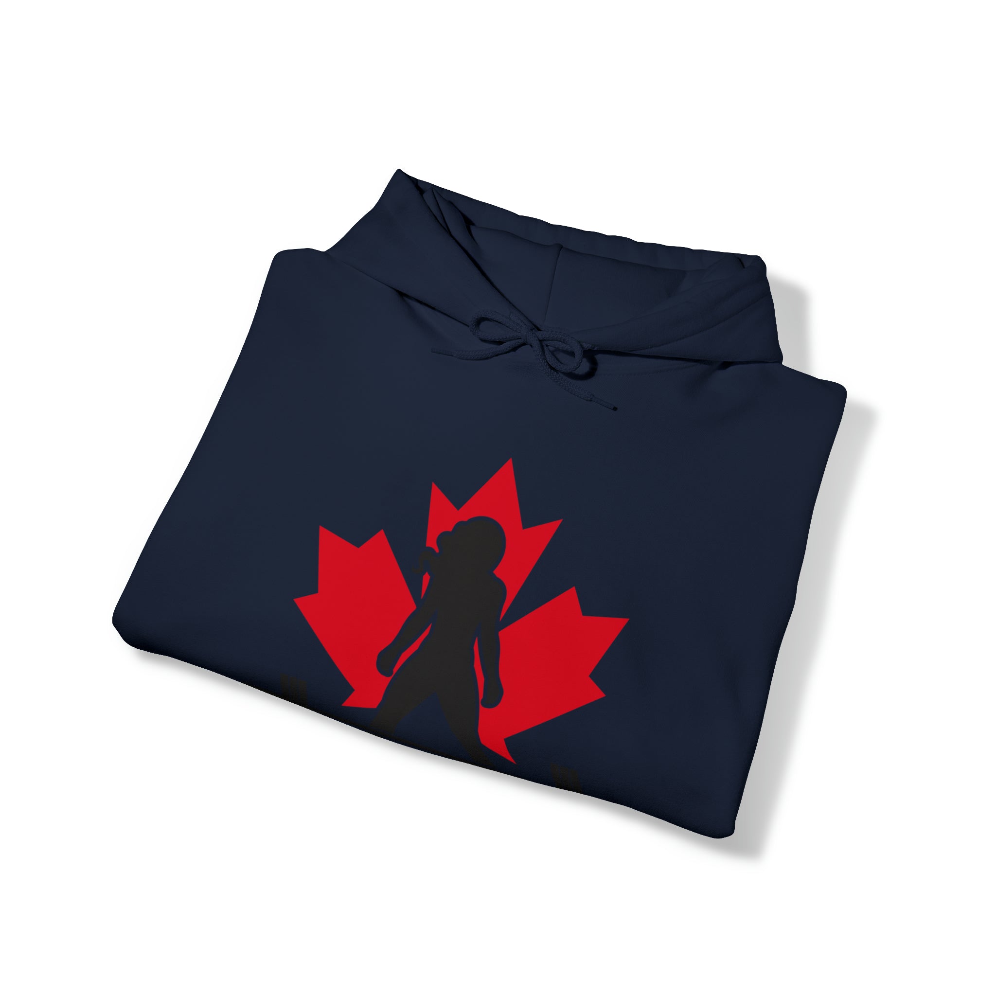 Canada Logo - Unisex Heavy Blend Hooded Sweatshirt - Canada Logo Light - Plain Back