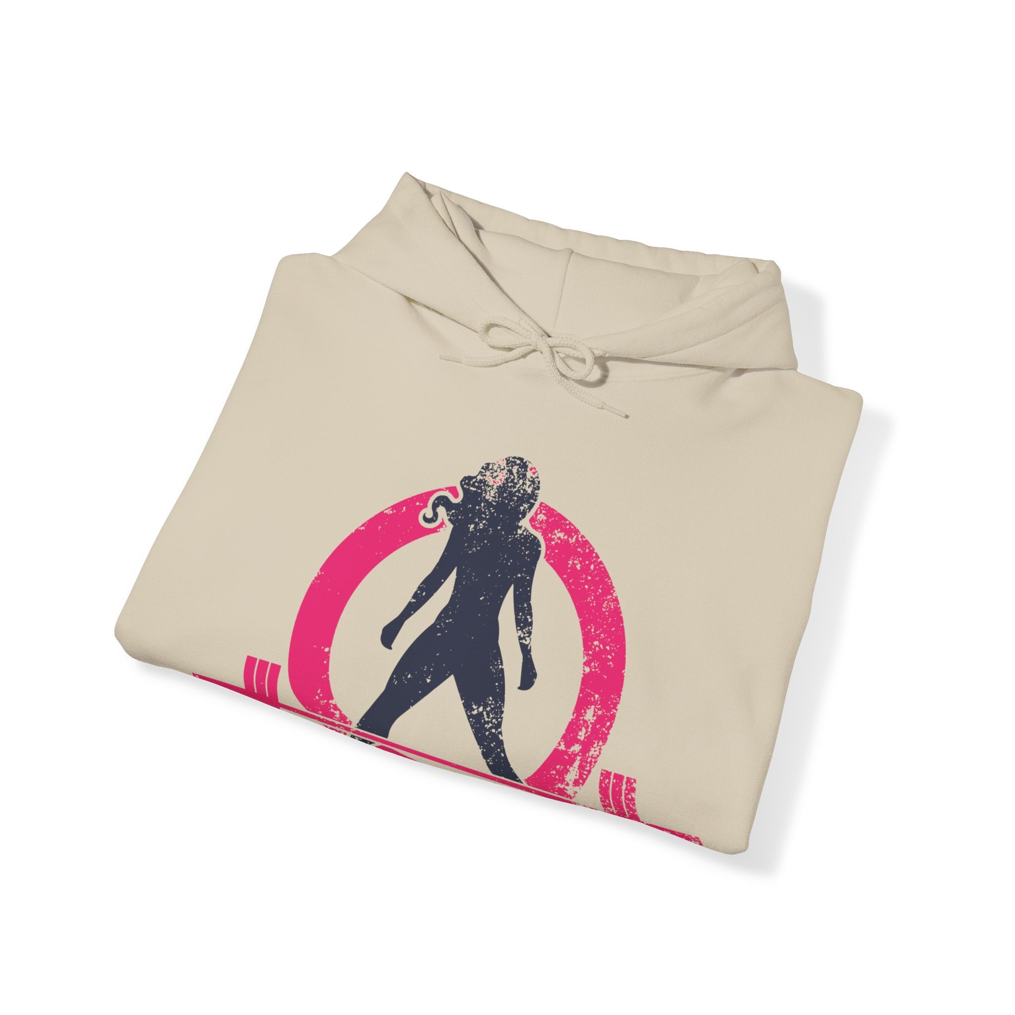 Distressed Logo - Unisex Heavy Blend Hooded Sweatshirt - Color Logo Inverted  (BEST SELLER)