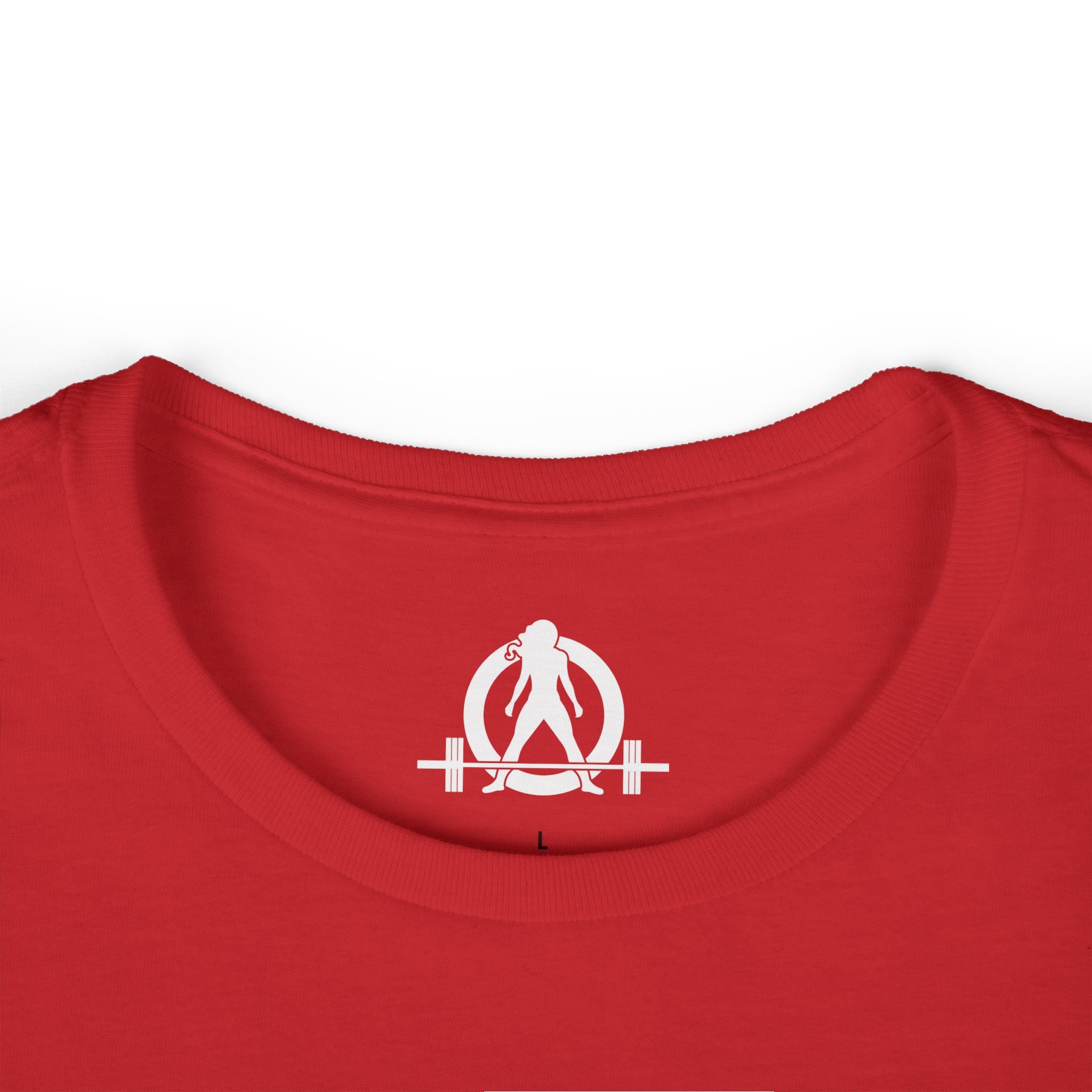 Kick Your Ass - Women's Softstyle Tee - White Logo - V2