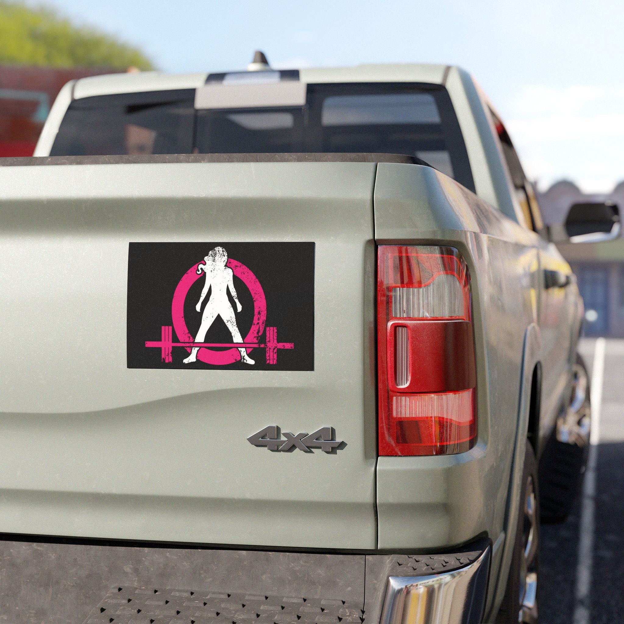 Car Magnets - Distressed Logo - 7.5'' × 4.5''