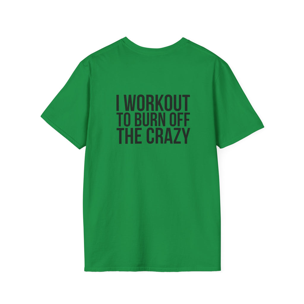 Cardio = Lift Weights Faster - Unisex Softstyle T-Shirt - Logo Front